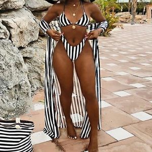3 piece bikini set